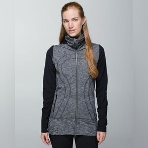 lululemon athletica Charcoal and Black Vest